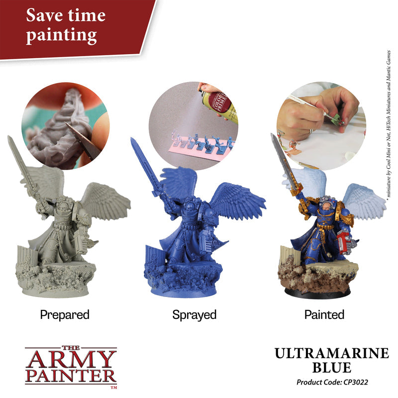 Army Painter Colour Primer: Ultramarine Blue 400ml (5)