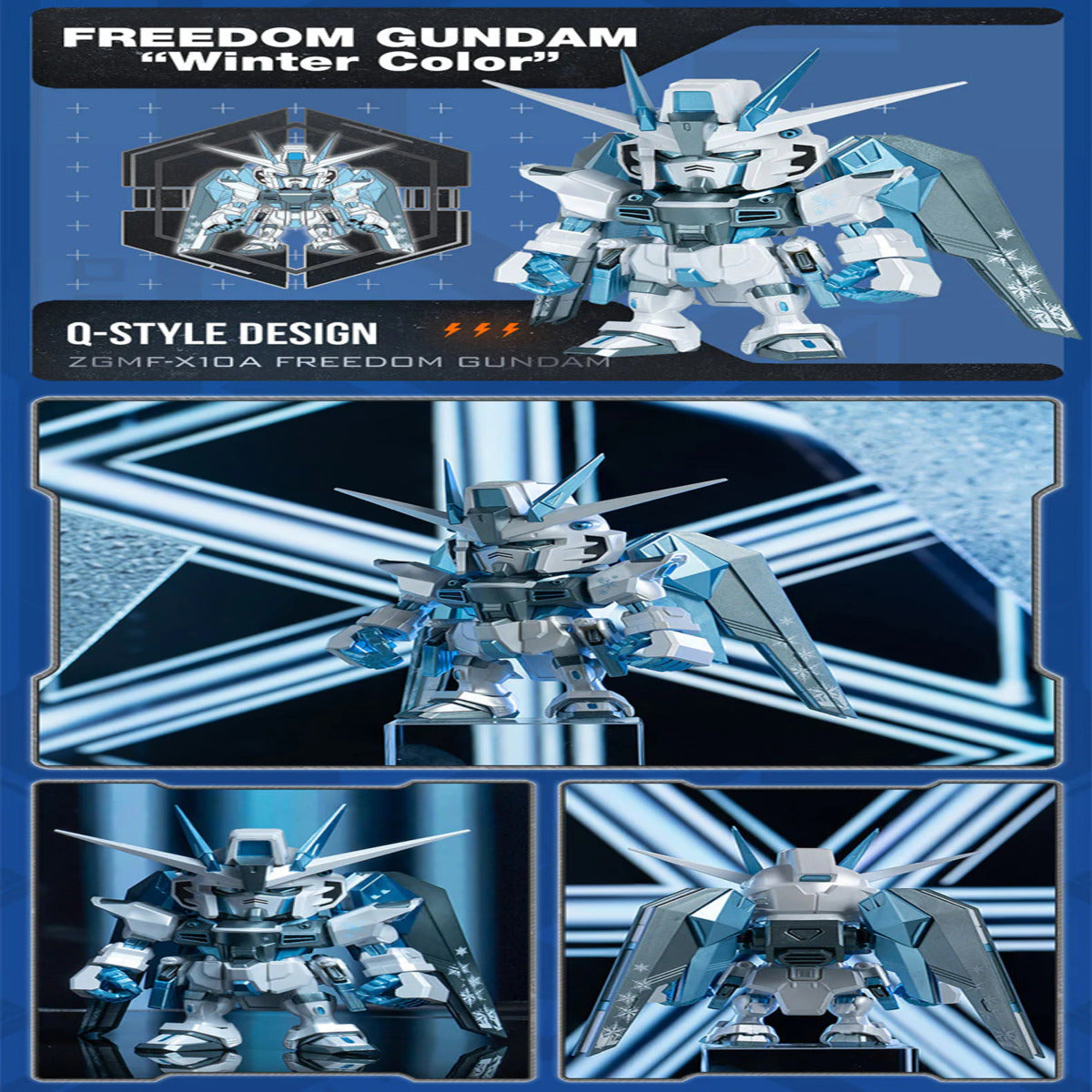 Bandai Shokugan CT233500 Qmsv Mini Gundam Seed Freedom