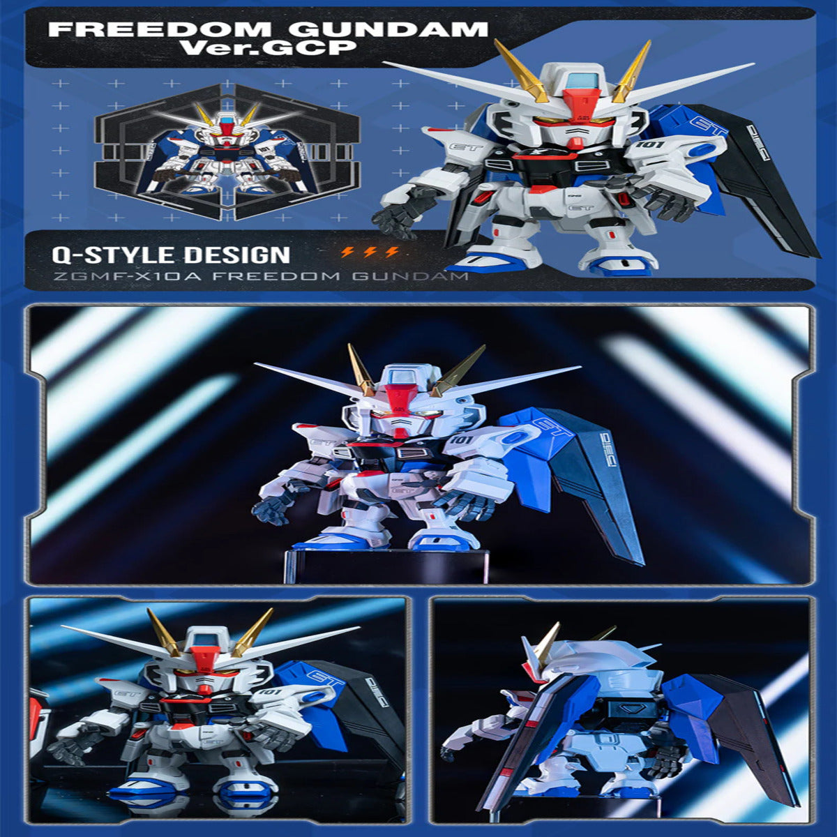 Bandai Shokugan CT233500 Qmsv Mini Gundam Seed Freedom