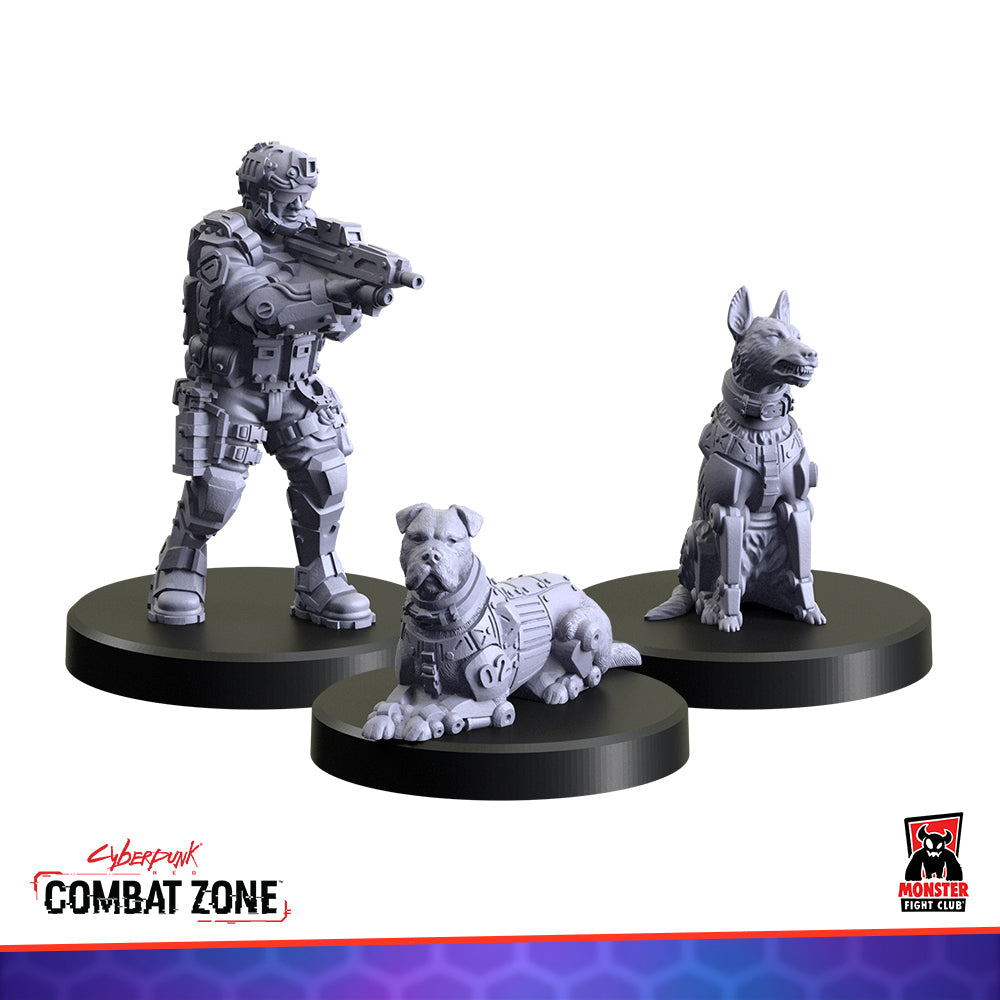Monster Fight Club Cyberpunk Red Combat Zone Law Dogs Expansion (Lawmen (2)