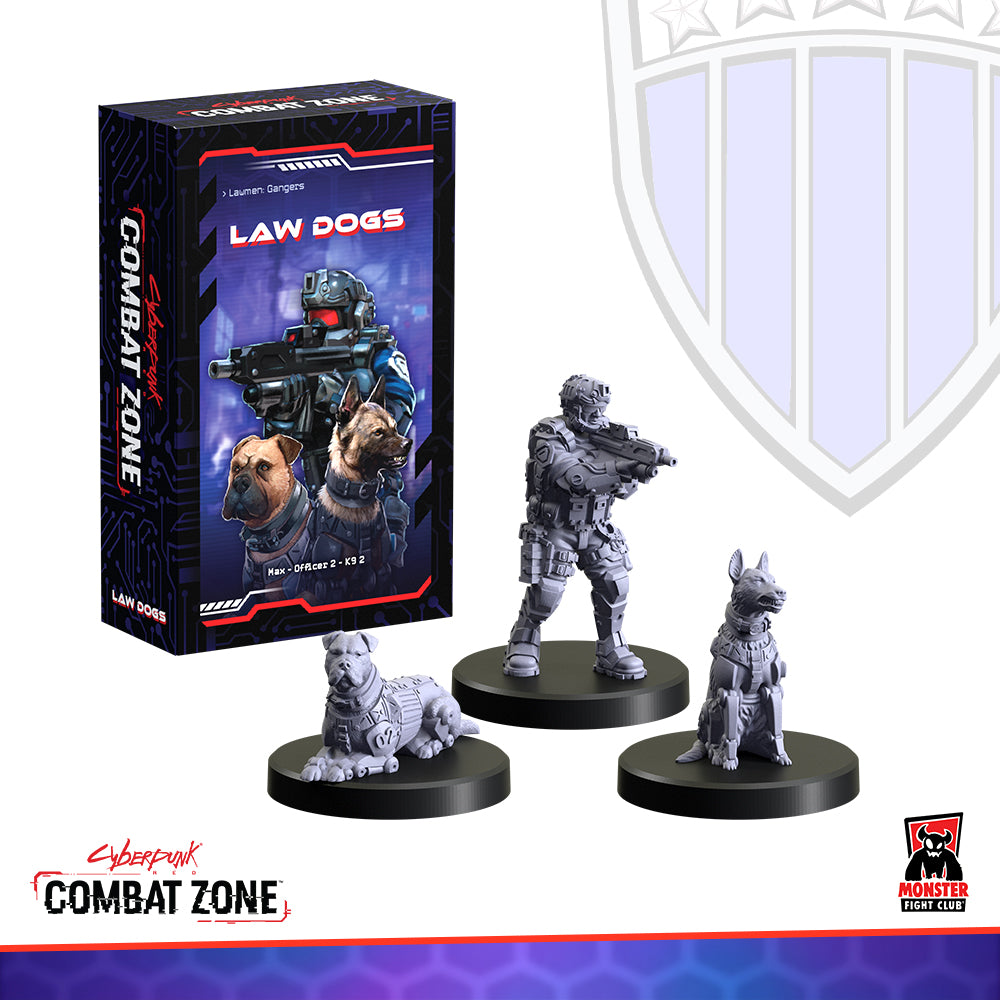 Monster Fight Club Cyberpunk Red Combat Zone Law Dogs Expansion (Lawmen