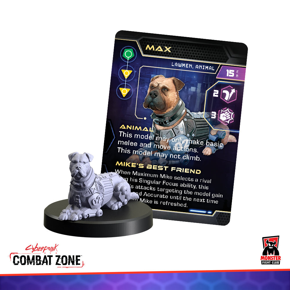 Monster Fight Club Cyberpunk Red Combat Zone Law Dogs Expansion (Lawmen (5)