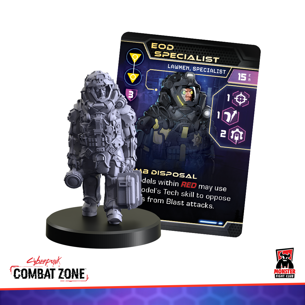 Monster Fight Club Cyberpunk Red Combat Zone Sticks & Rivers (6)