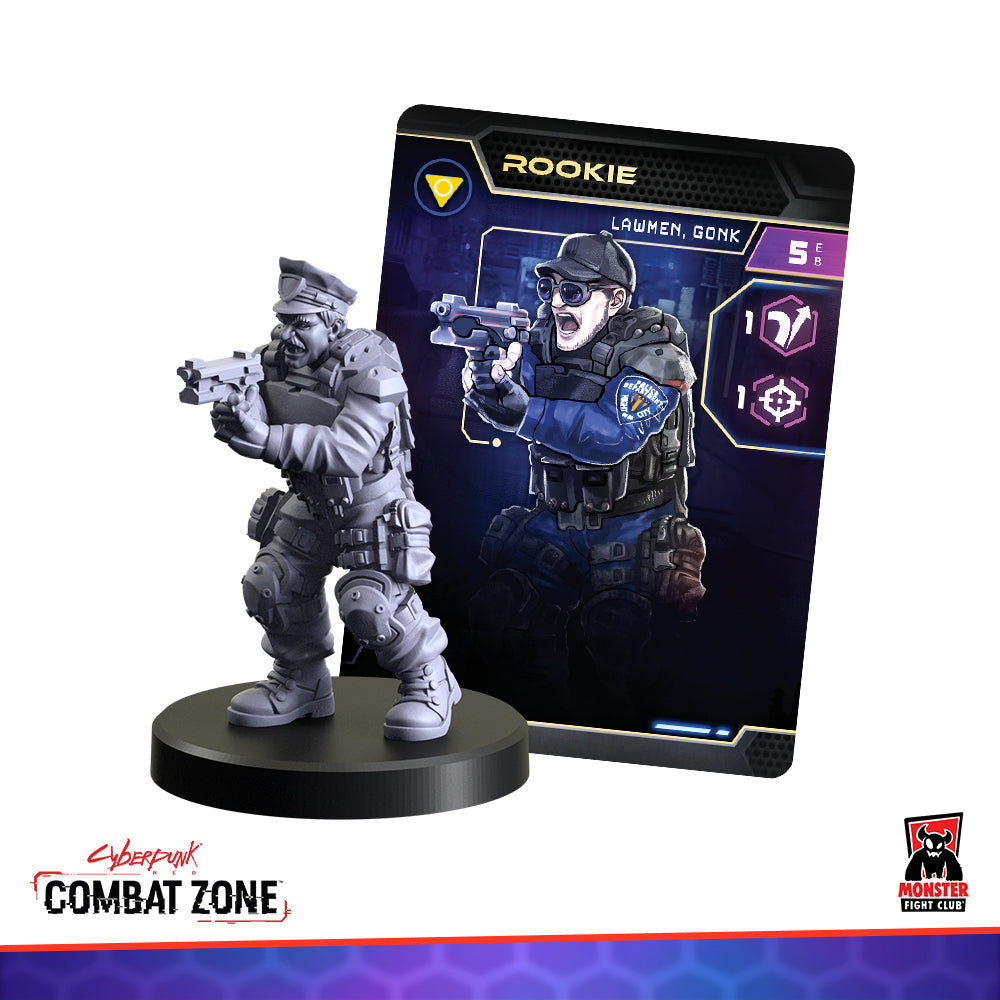 Monster Fight Club Cyberpunk Red Combat Zone The Beat Expansion (Lawmen (3)