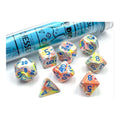 Chessex Festive Polyhedral Kaleidoscope/Blue