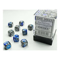 Chessex Gemini 12mm d6(36 Dice) Blue-Steel/white