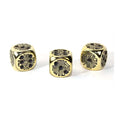 Chessex Gold Circuit Design d6 (Metal Plated)
