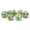 Chessex Marble Mini-hedral Green/dark green 7-Die Set