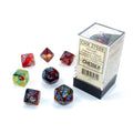 Chessex Nebula primary/blue Luminary dice set