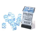 Chessex Signature 16mm d6 (12 Dice) Borealis Ici