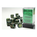 Chessex Signature 16mm d6 (12 Dice) Scarab Jade