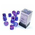 Chessex Signature 16mm d6 (12 Dice) Nebula Noctu