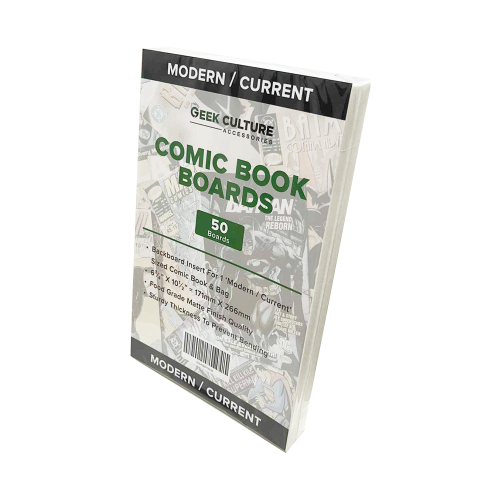 Geek Culture BBCUR Backing Board Modern/Current (50ct) (9250483699949)