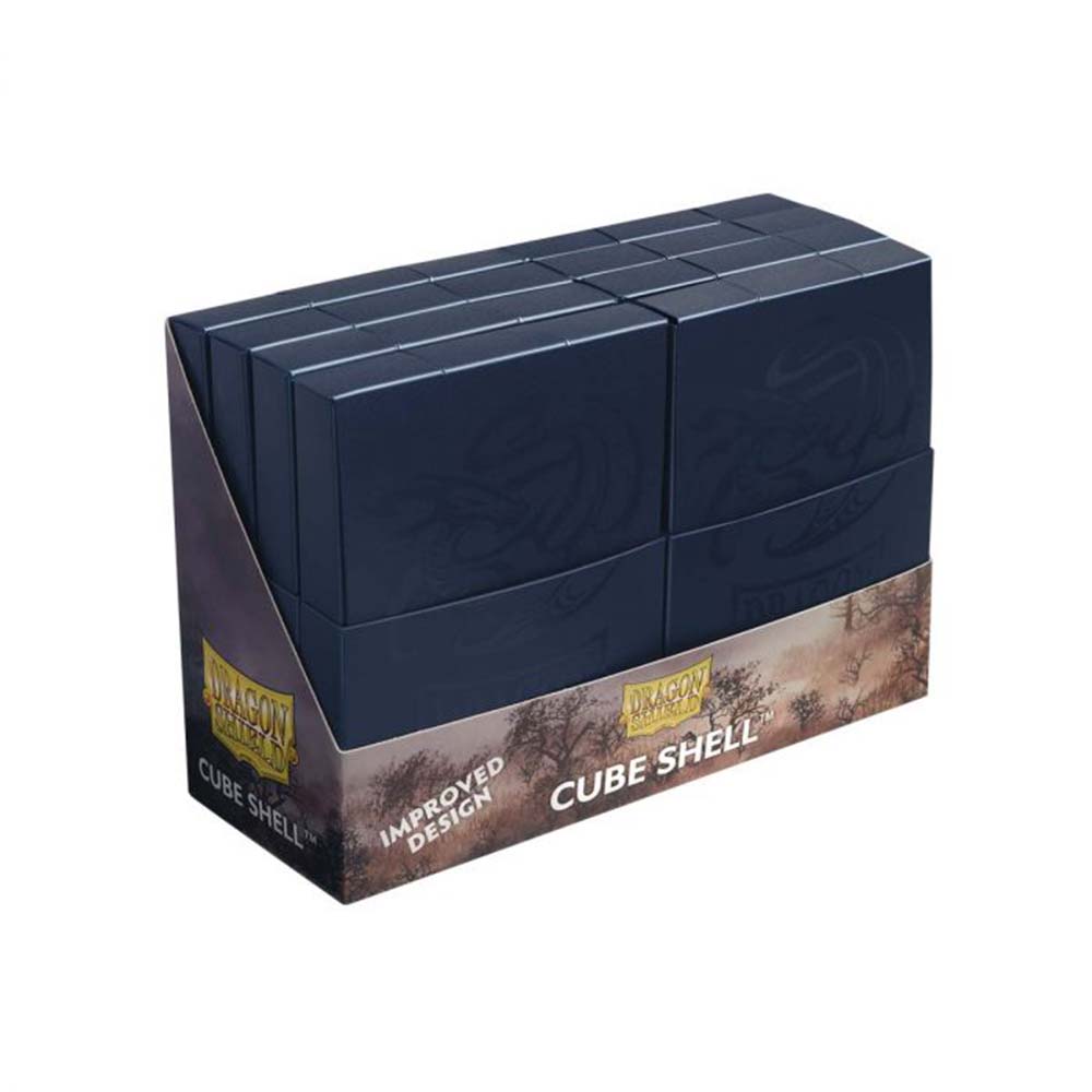 Dragon Shield Cube Shell Midnight Blue (8ct)