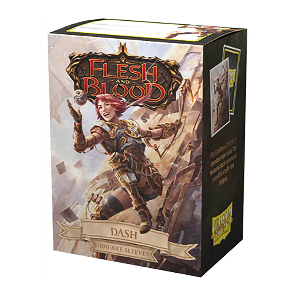 Dragon Shield Sleeves (100) Flesh and Blood Dash