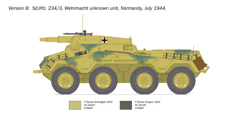 Italeri Sd. Kfz. 234/3 (3)