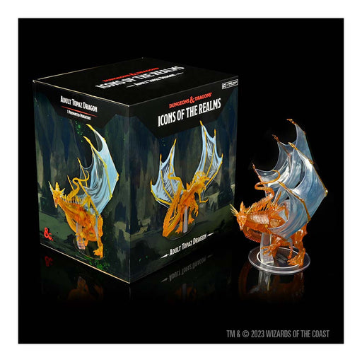 WizKids 96165 D&D Icons of the Realms: Adult Topaz Dragon (9003832246509)