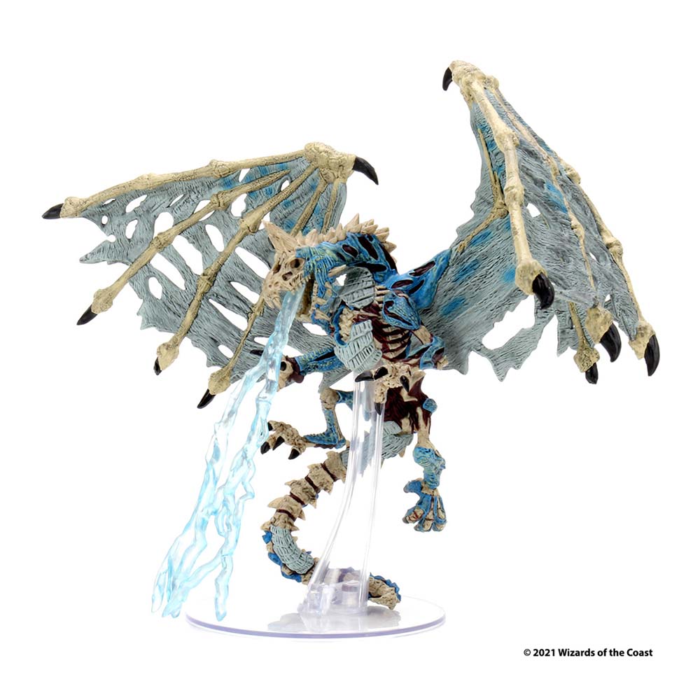 WizKids 96039 Dungeons & Dragons Icons: Boneyard Premium Set Green Dracolich (9003829952749)