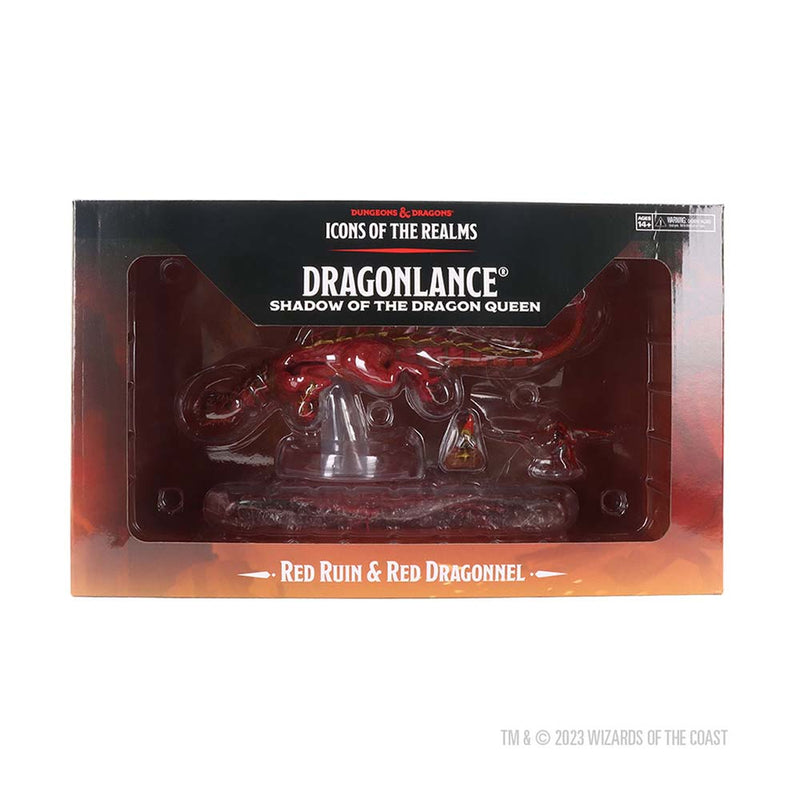 WizKids 96227 D&D Icons of the Realms: Dragonlance Red Ruin & Red Dragonnel ( (9003833196781)