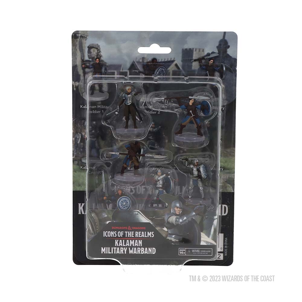 WizKids 96248 D&D Icons of the Realms: Kalaman Military Warband (9003833852141)