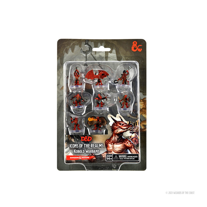WizKids 96059 D&D Icons of the Realms: Kobold Warband (9003830378733)