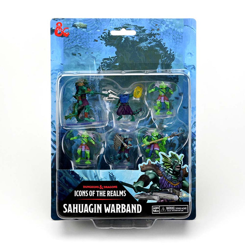 WizKids 96112 D&D Icons of the Realms: Sahuagin Warband (9003831099629)