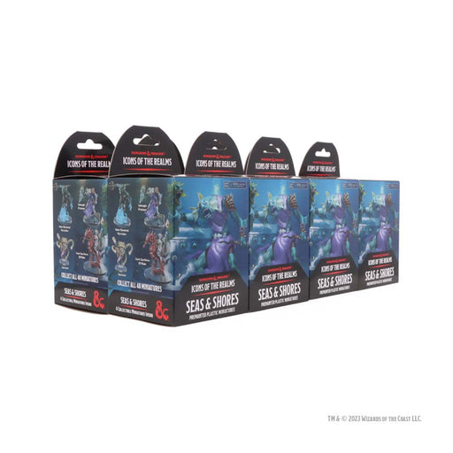 WizKids 96257 D&D Icons of the Realms Minis: Seas & Shores -. Booster Brick (9003833983213)