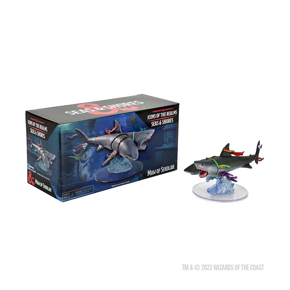WizKids 96259 D&D Icons of the Realms Minis: Seas & Shores Maw of Sekolah (Se (9003834081517)