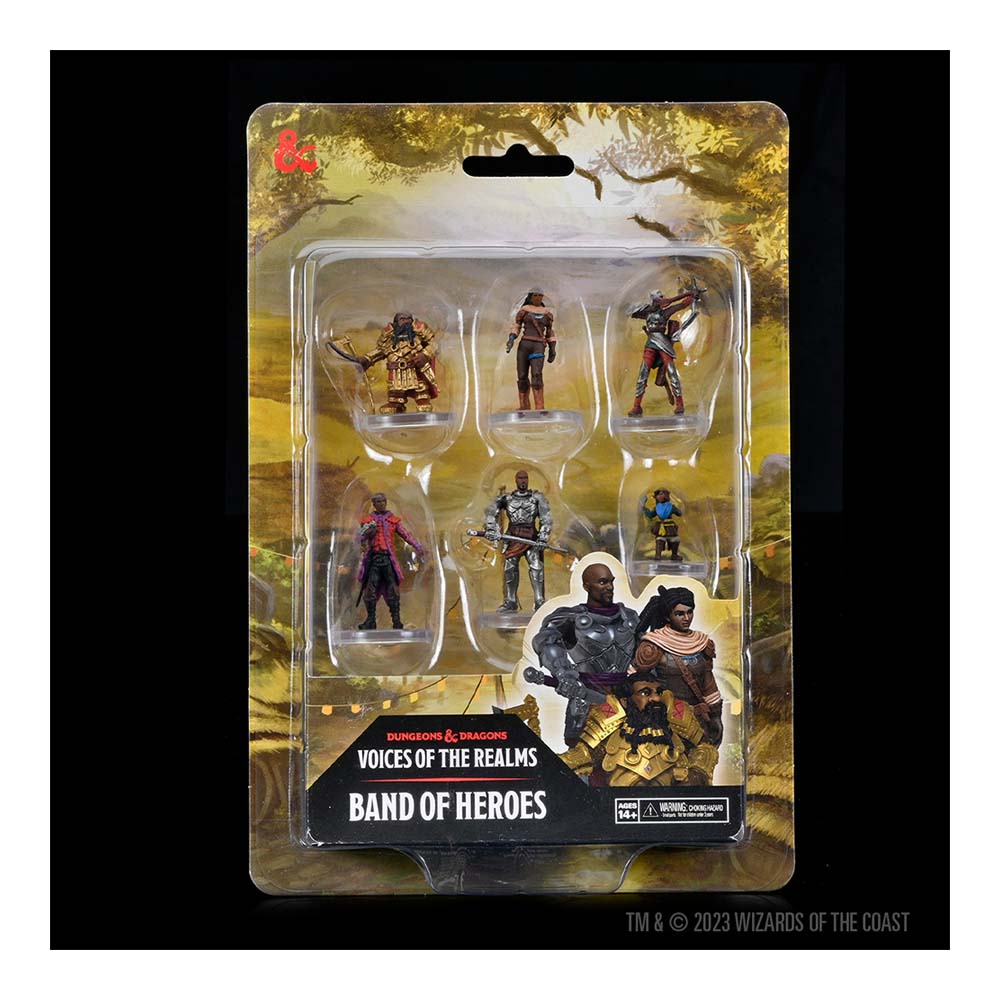 WizKids 96221 D&D Icons of the Realms: Voices of the Realms Band of Heroes (9003832705261)