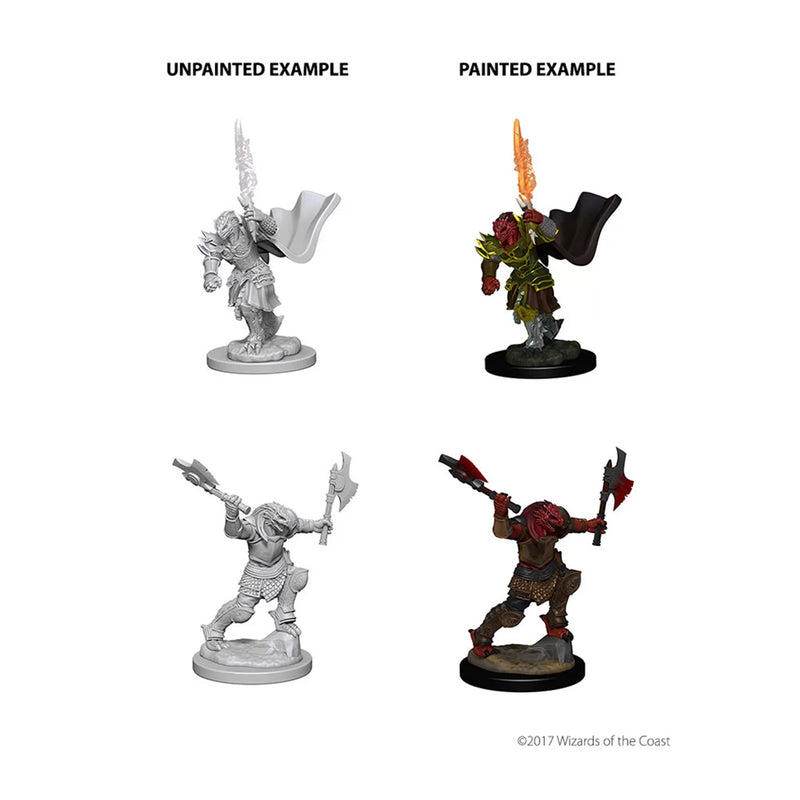 WizKids 73199 D&D Nolzurs Marvelous Miniatures Marvelous Unpainted: Dragonborn Femal (9003787256045)