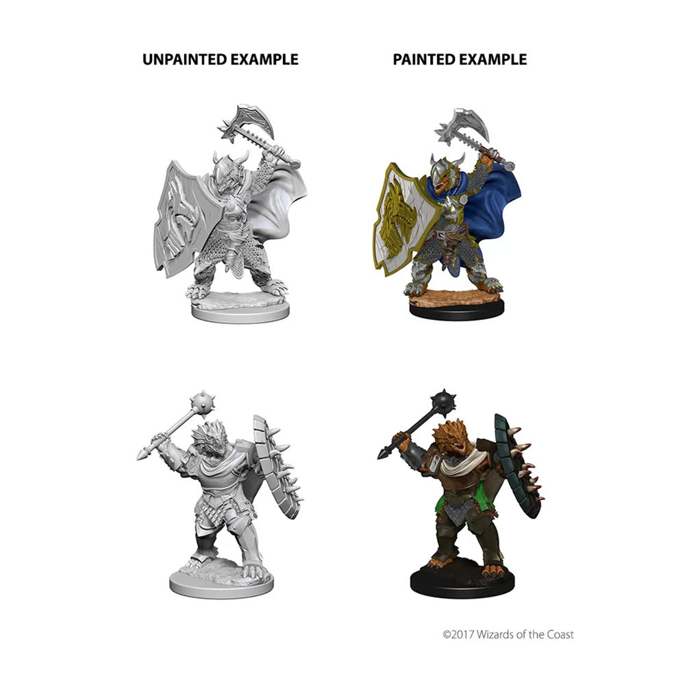 WizKids 73200 D&D Nolzurs Marvelous Miniatures Marvelous Unpainted: Dragonborn Male (9003787387117)