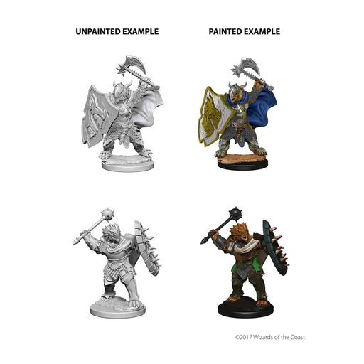 WizKids 73200 D&D Nolzurs Marvelous Miniatures Marvelous Unpainted: Dragonborn Male (9003787387117)