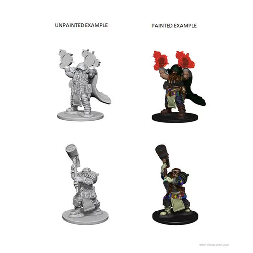 WizKids 72624 D&D Nolzurs Marvelous Miniatures Dwarf Male Cleric (9003779916013)