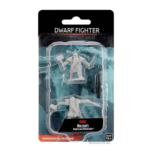 WizKids 72616 D&D Nolzurs Marvelous Miniatures: Dwarf Male Fighter (9003778769133)