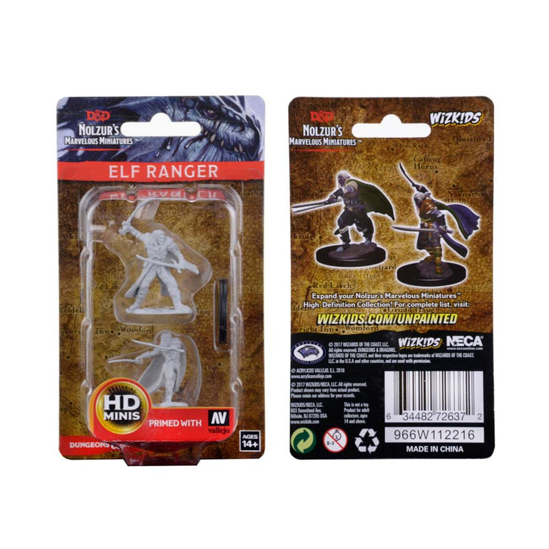 WizKids 72637 D&D Nolzurs Marvelous Miniatures: Elf Male Ranger (9003781226733)