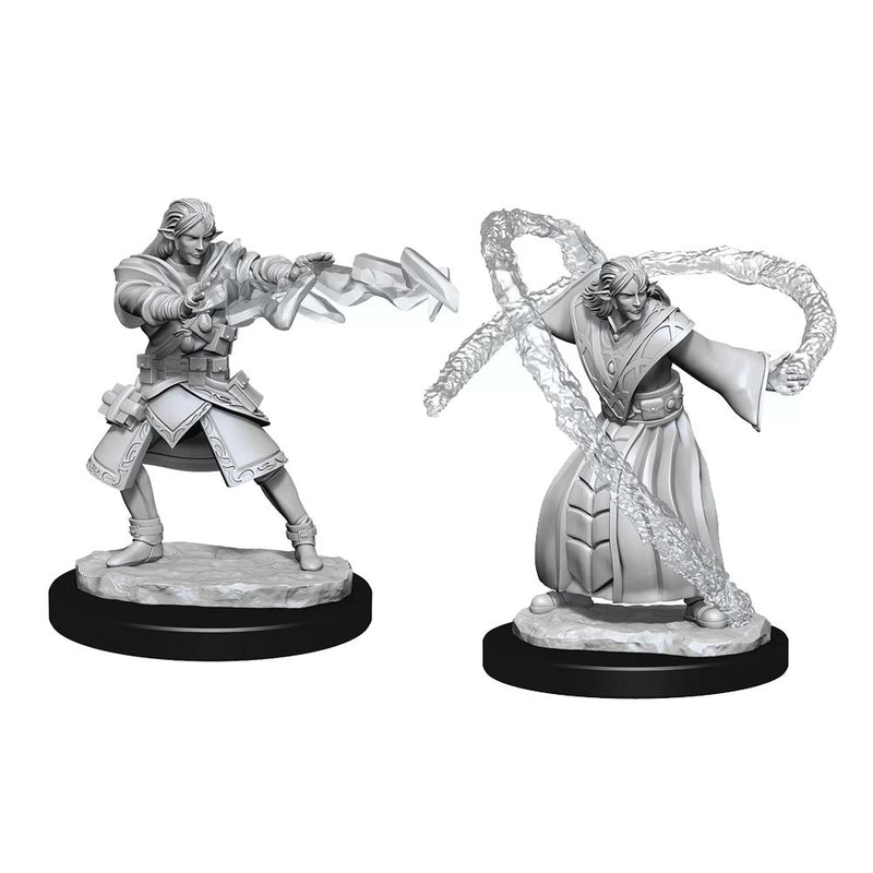 WizKids 90140 D&D Nolzurs Marvelous Miniatures: Elf Wizard Male (9003817730285)