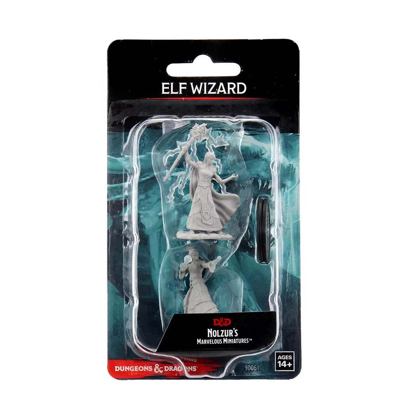WizKids 90061 D&D Nolzurs Marvelous Miniatures: Female Elf Wizard (9003815567597)