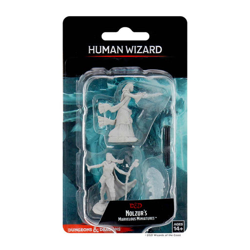 WizKids 90012 D&D Nolzurs Marvelous Miniatures Female Human Wizard (9003812487405)
