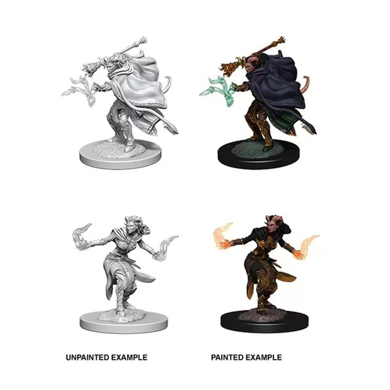 WizKids 73389 D&D Nolzurs Marvelous Miniatures: Female Tiefling Warlock (9003792564461)