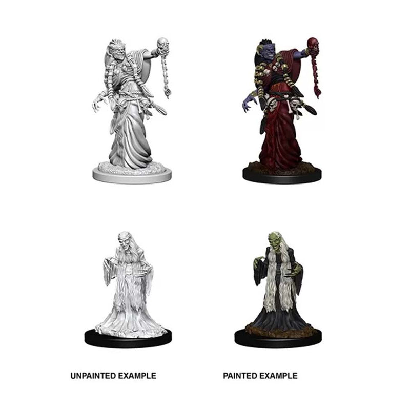 WizKids 73402 D&D Nolzurs Marvelous Miniatures: Green Hag & Night Hag (9003793121517)