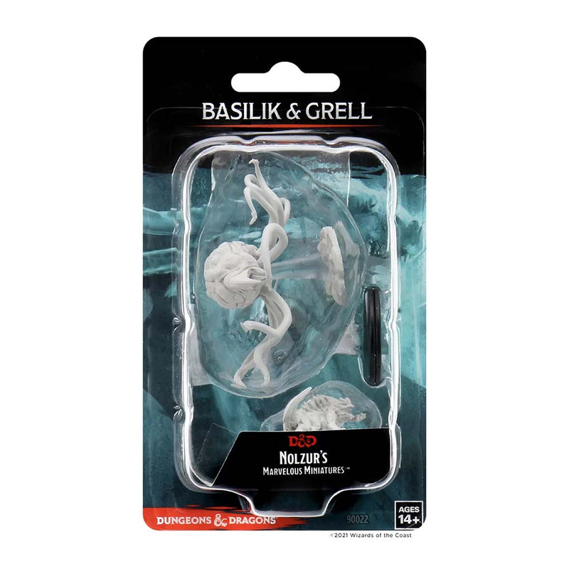 WizKids 90022 D&D Nolzurs Marvelous Miniatures Grell & Basilisk (9003813142765)