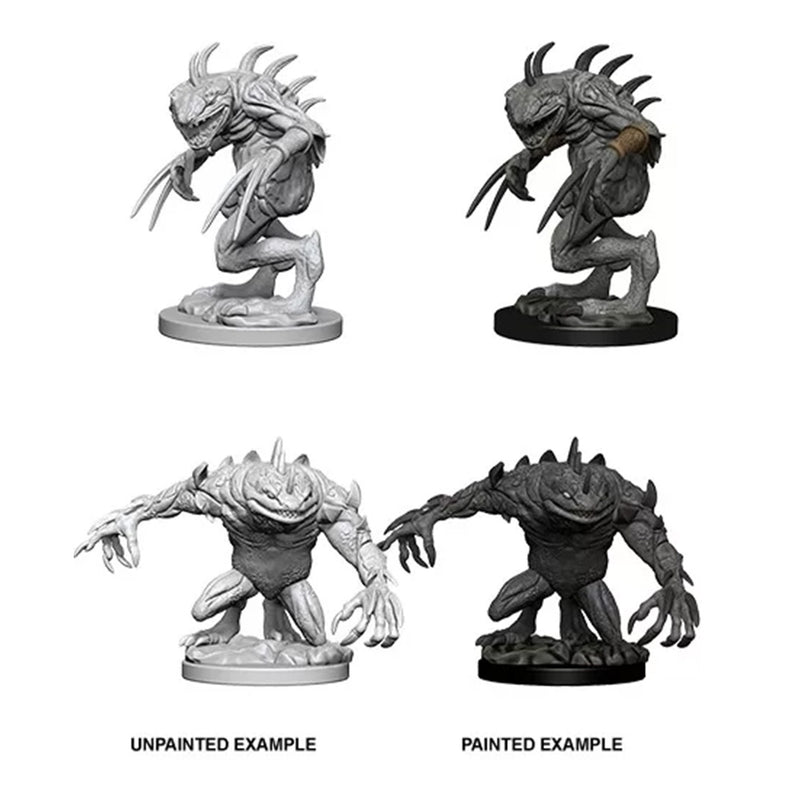 WizKids 73353 D&D Nolzurs Marvelous Miniatures Grey Slaad & Death Slaad (9003790008557)