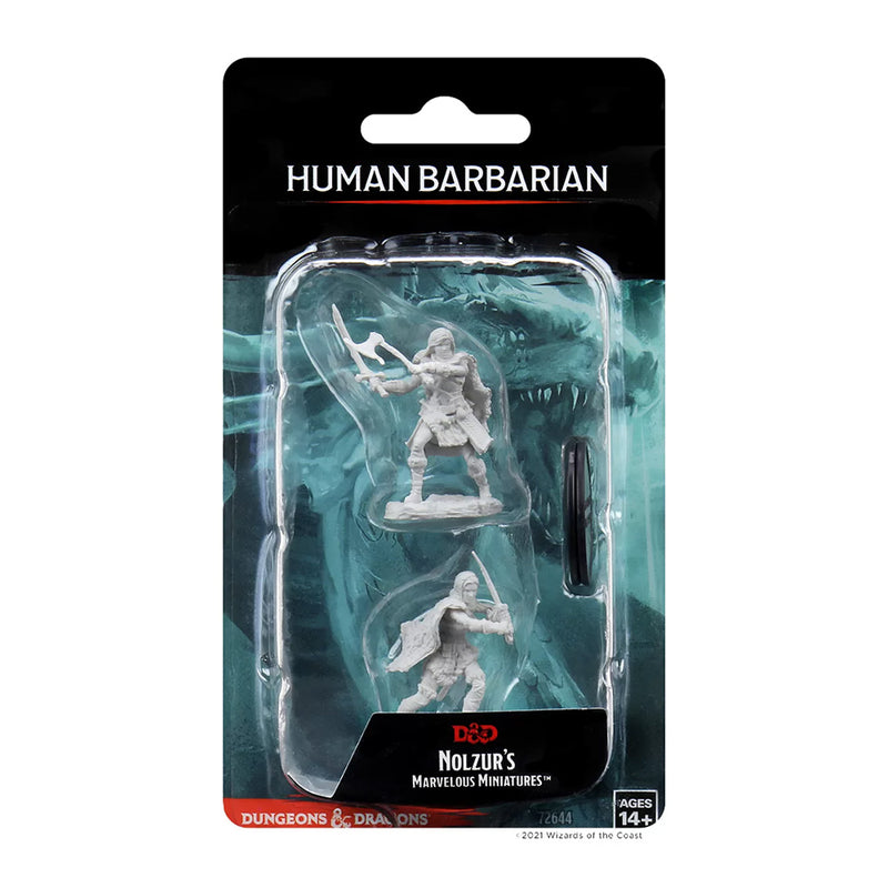 WizKids 72644 D&D Nolzurs Marvelous Miniatures: Human Female Barbarian (9003782111469)
