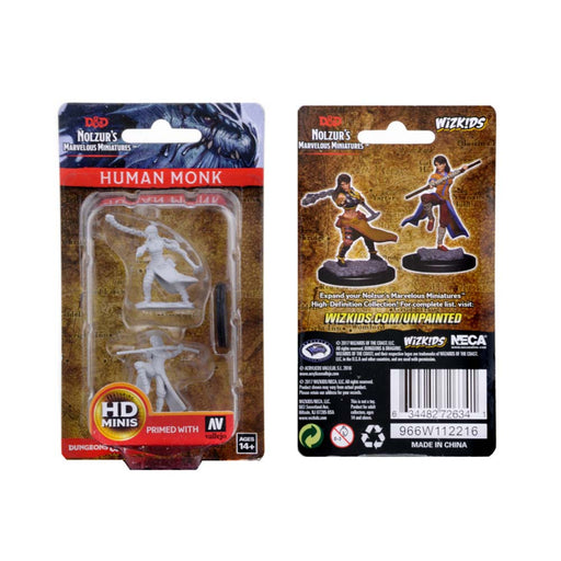 WizKids 72634 D&D Nolzurs Marvelous Miniatures: Human Female Monk (9003781030125)