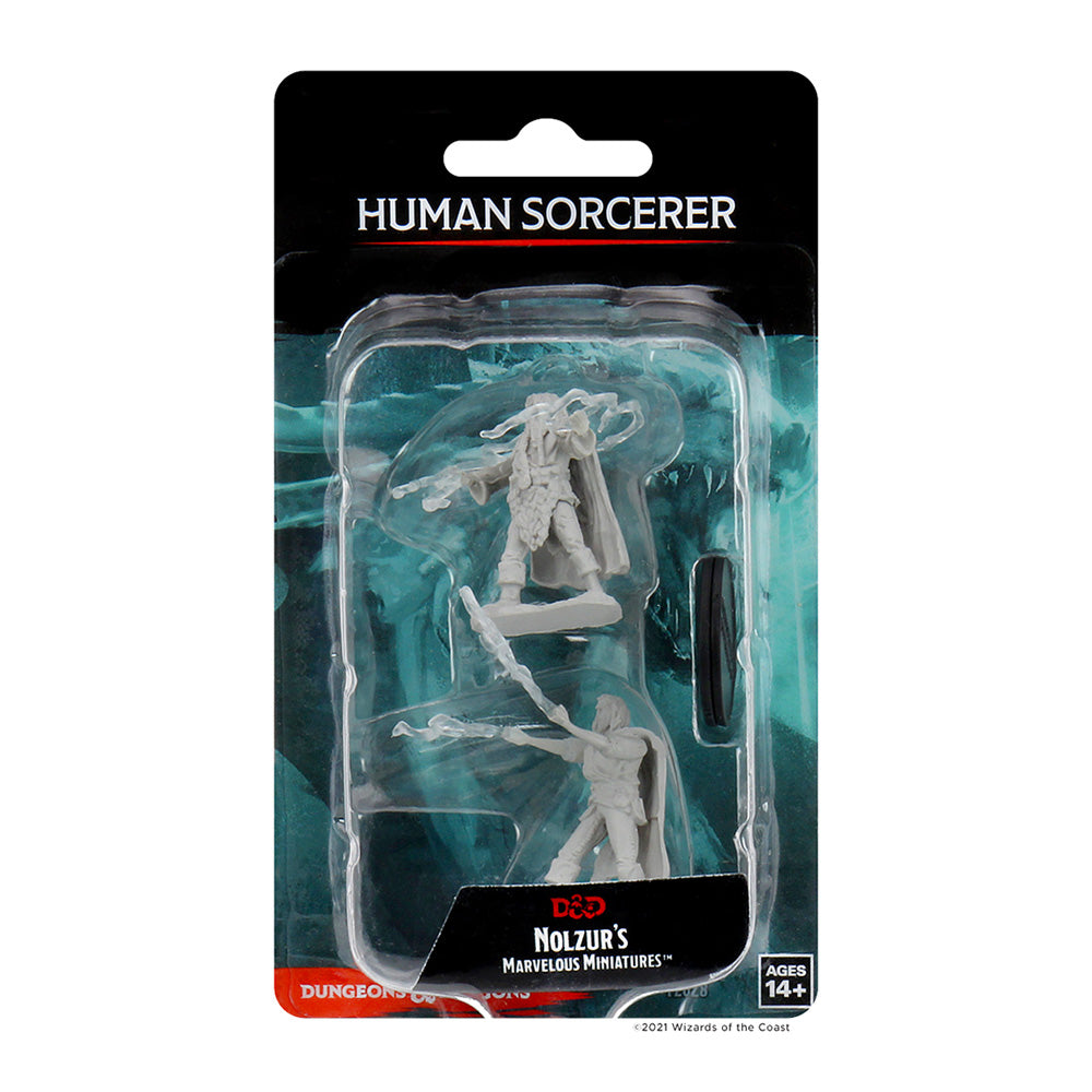 WizKids 72628 D&D Nolzurs Marvelous Miniatures: Human Male Sorcerer (9003780473069)