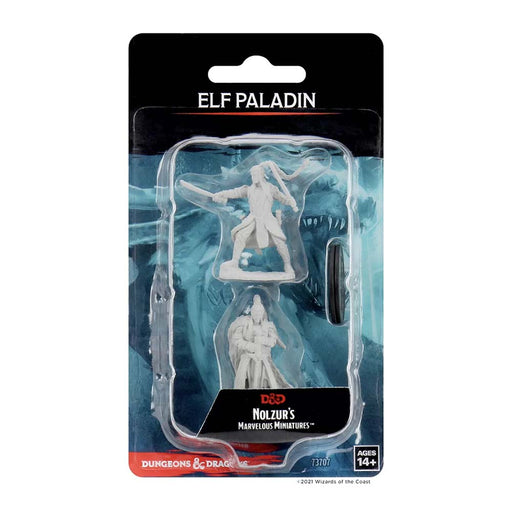 WizKids 73707 D&D Nolzurs Marvelous Miniatures Marveous Miniatures Male Elf Paladin (9003803050221)
