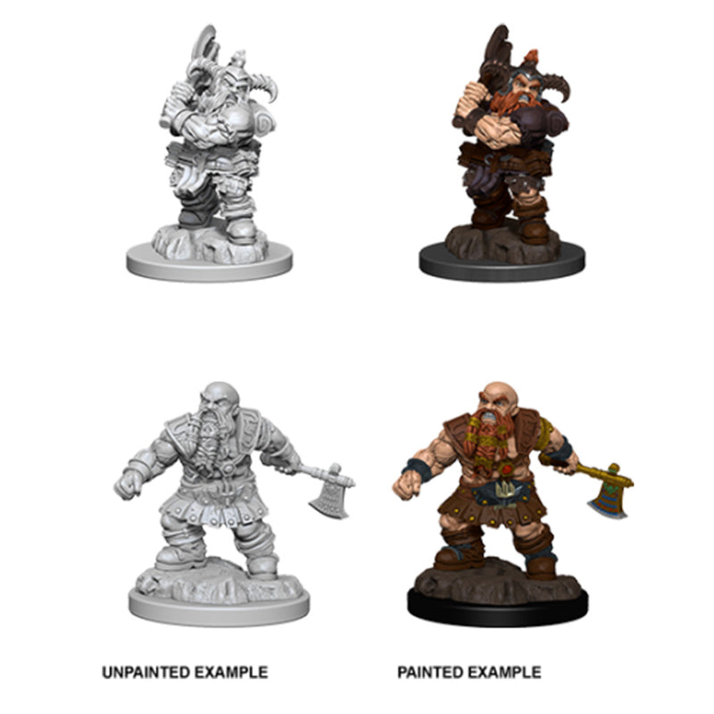 WizKids 73391 D&D Nolzur’s Marvelous Miniatures: Male Dwarf Barbarian (9003792761069)