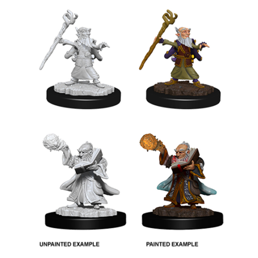 WizKids 73382 D&D Nolzurâ€™s Marvelous Miniatures: Male Gnome Wizard (9003791614189)