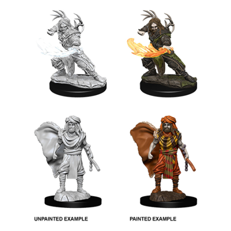 WizKids 73390 D&D Nolzur’s Marvelous Miniatures: Male Human Druid (9003792695533)