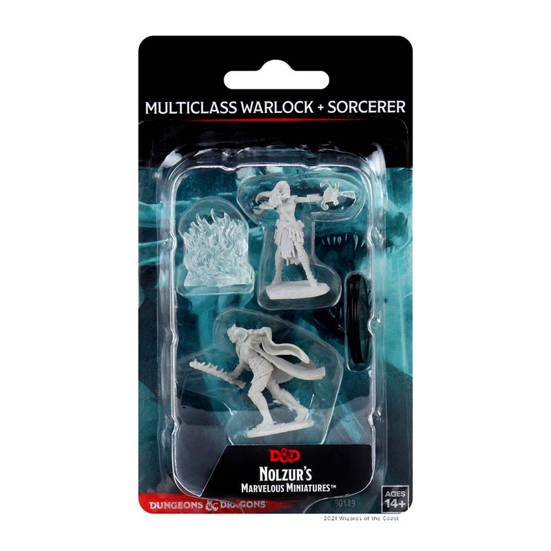 WizKids 90149 D&D Nolzurs Marvelous Miniatures Minis: Multiclass Warlock + Sorcerer (9003817861357)